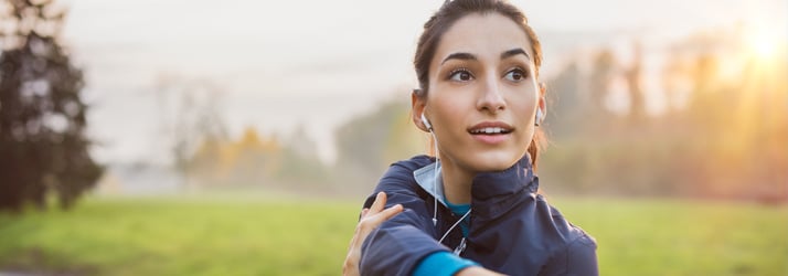 Chiropractic Greenwood IN Lady Stretching